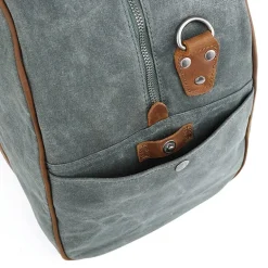 TSD Brand Stone Creek Wxd Cnvs Messenger Bag