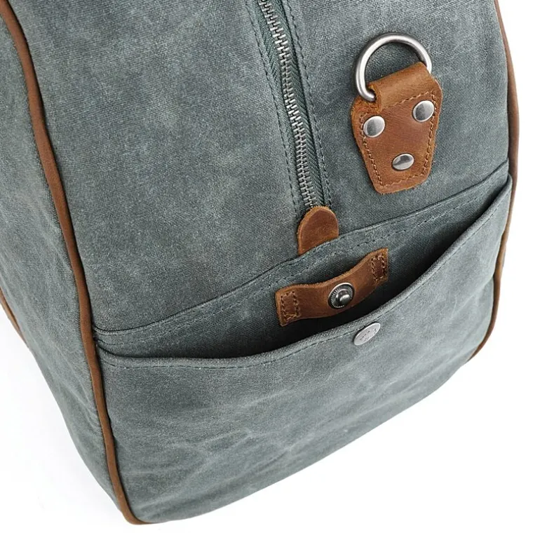 TSD Brand Stone Creek Wxd Cnvs Messenger Bag