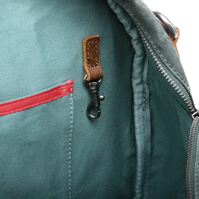 TSD Brand Stone Creek Wxd Cnvs Messenger Bag
