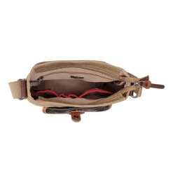 TSD Brand Tapa Crossbody Bag