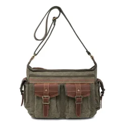 TSD Brand Turtle Ridge Mail Messenger Bag
