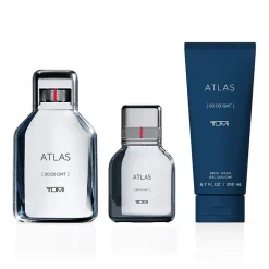 TUMI Atlas [00:00 GMT] Eau De Parfum 3-Pc Gift Set 3.4 Oz ($230 Value)