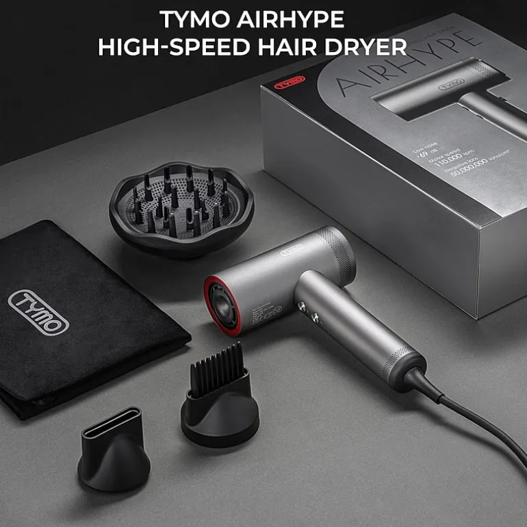 TYMO Airhype T-Sensor One-Button Cooling High-Speed Hair Dryer