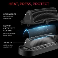 TYMO Ring Plus Hair Straightening Comb