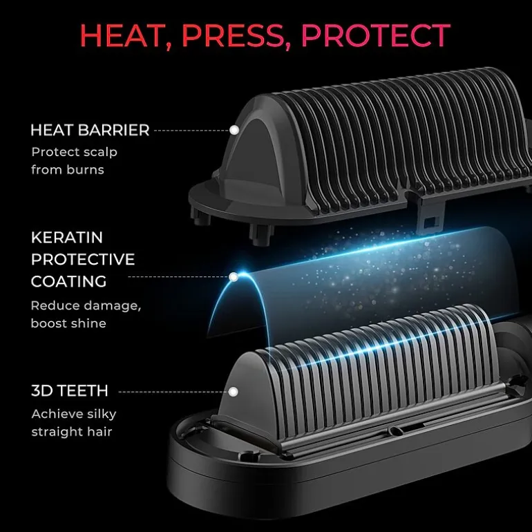 TYMO Ring Plus Hair Straightening Comb