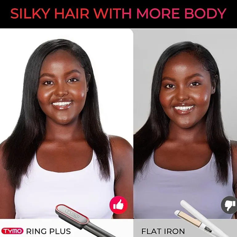 TYMO Ring Plus Hair Straightening Comb