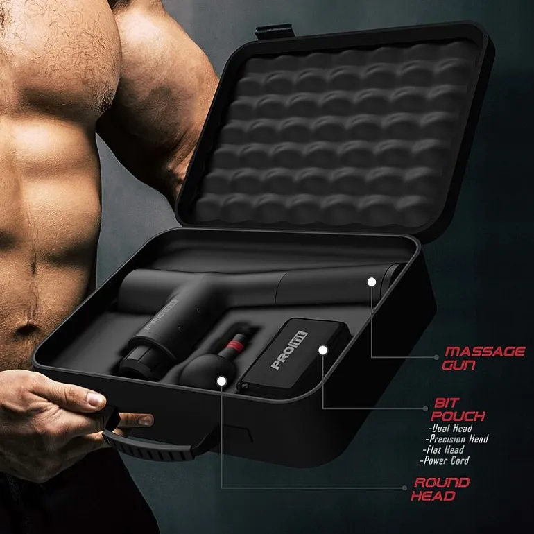 Tzumi Pro Fit Percussion Muscle Massage Gun