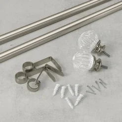 Umbra Acrylic 1 IN Adjustable Curtain Rod