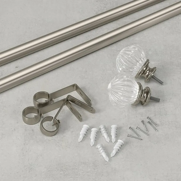 Umbra Acrylic 1 IN Adjustable Curtain Rod