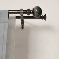 Umbra Marble Knob Double Curtain Rod