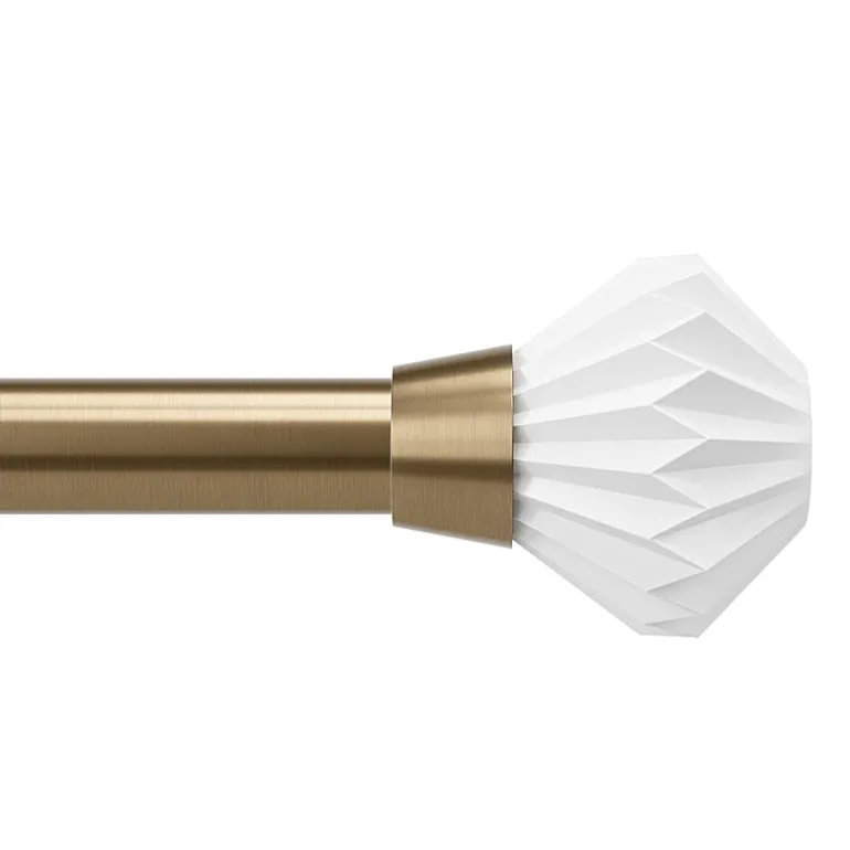 Umbra Mix & Match Acrylic Pleated 2-pc. Finials