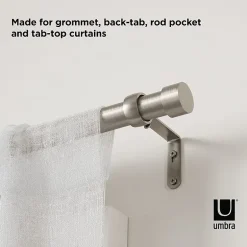 Umbra Mix & Match Cappa 1 IN Adjustable Curtain Rod
