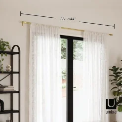Umbra Mix & Match Cappa 1 IN Adjustable Curtain Rod