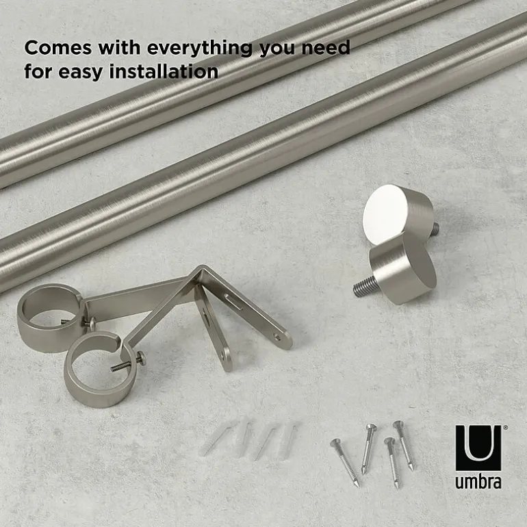 Umbra Mix & Match Cappa 1 IN Adjustable Curtain Rod