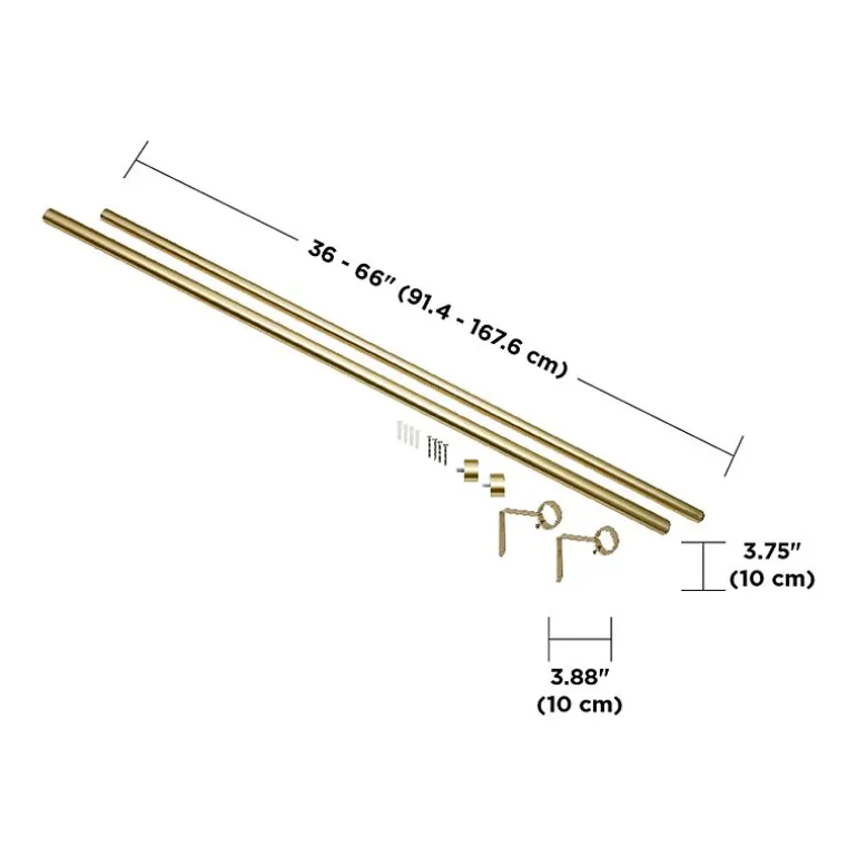 Umbra Mix & Match Cappa 1 IN Adjustable Curtain Rod