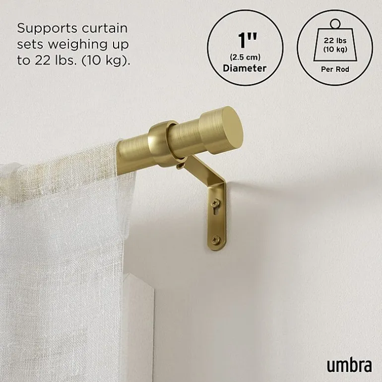 Umbra Mix & Match Cappa 1 IN Adjustable Curtain Rod