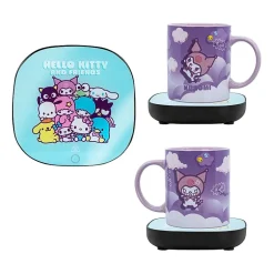 Uncanny Brands Hello Kitty and Friends Coffee Mug with Electric Mug Warmer