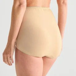 Underscore Cotton Womens 3 Pack Brief Panty