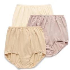 Underscore Cotton Womens 3 Pack Brief Panty