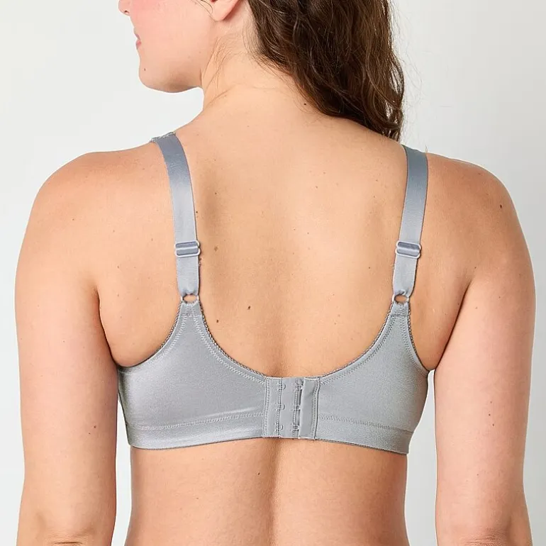 Underscore Fashion Plus Comfort Lace Trim Unlined Wireless Full Coverage Bra