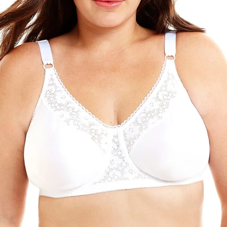 Underscore Lace Trim Underwire Unlined Full Coverage Bra