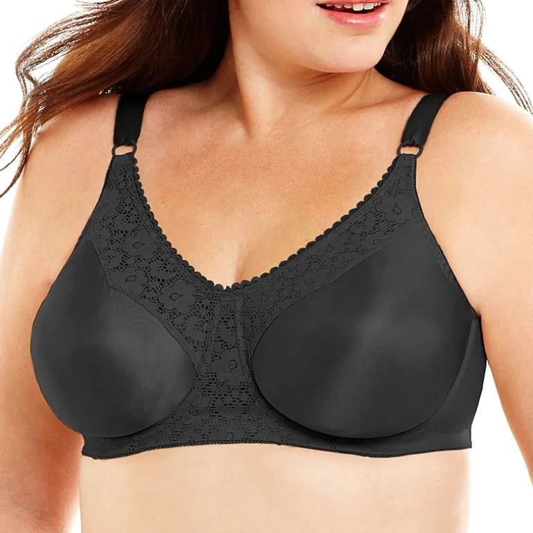 Underscore Lace Trim Underwire Unlined Full Coverage Bra