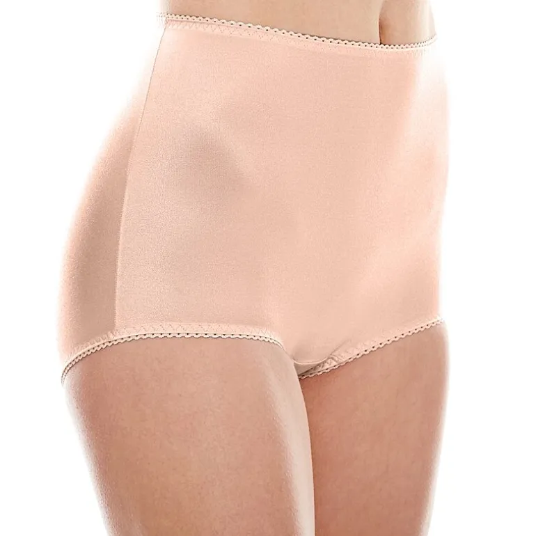 Underscore Rainbow Stretch Satin Control Briefs