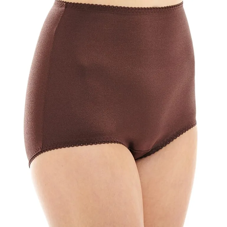Underscore Rainbow Stretch Satin Control Briefs