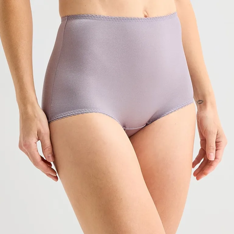 Underscore Rainbow Stretch Satin Control Briefs