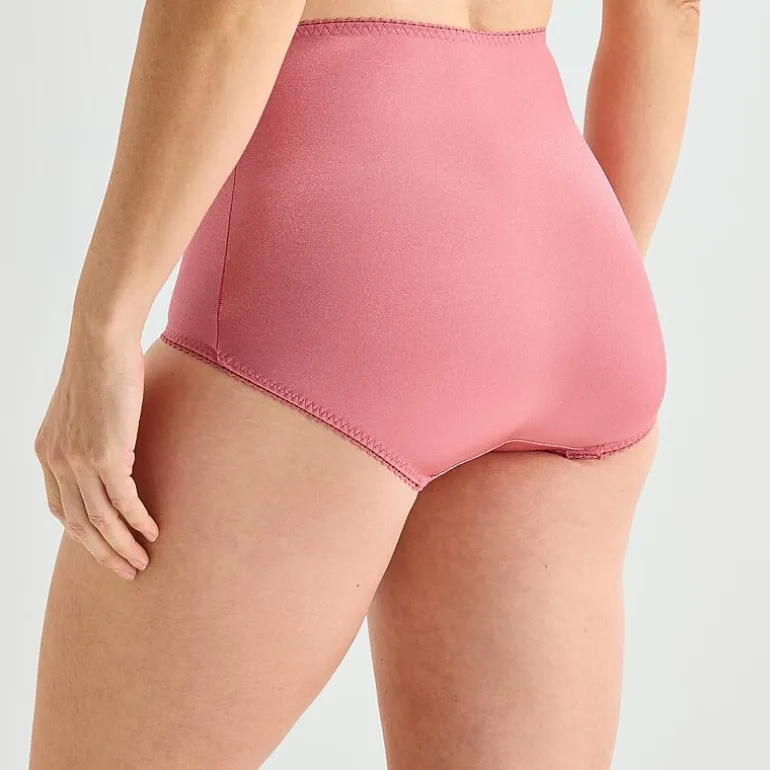 Underscore Rainbow Stretch Satin Control Briefs