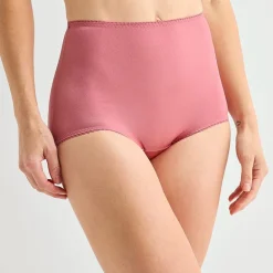 Underscore Rainbow Stretch Satin Control Briefs