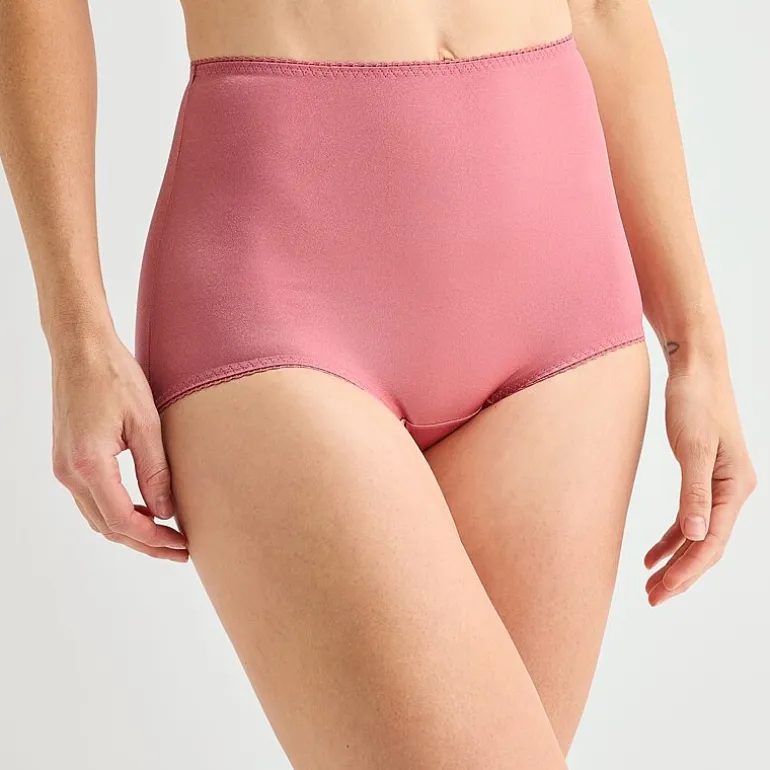 Underscore Rainbow Stretch Satin Control Briefs