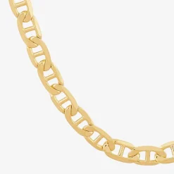 Unisex Adult 14K Gold 18 Inch Link Chain Necklace
