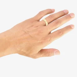 Unisex Adult 6MM 14K Gold Wedding Band