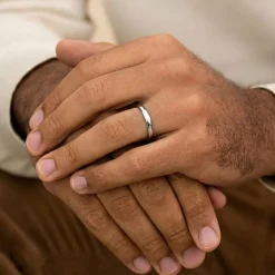 Unisex Adult 3MM Platinum Wedding Band