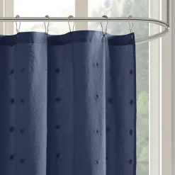 Urban Habitat Maize Cotton Yarn Dyed Jacquard Shower Curtain