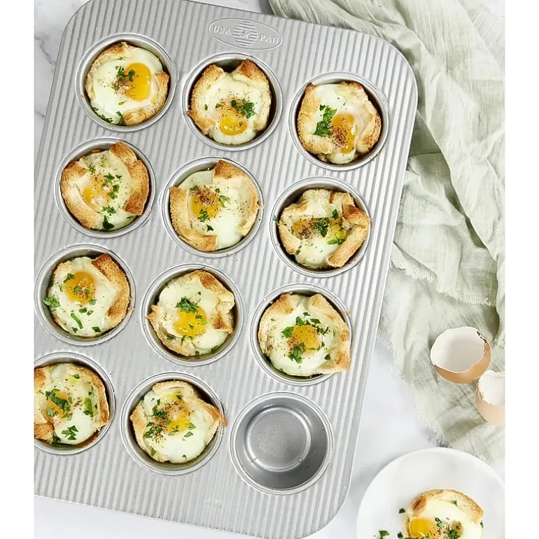 USA Pan 12-Cup Non-Stick Muffin Pan