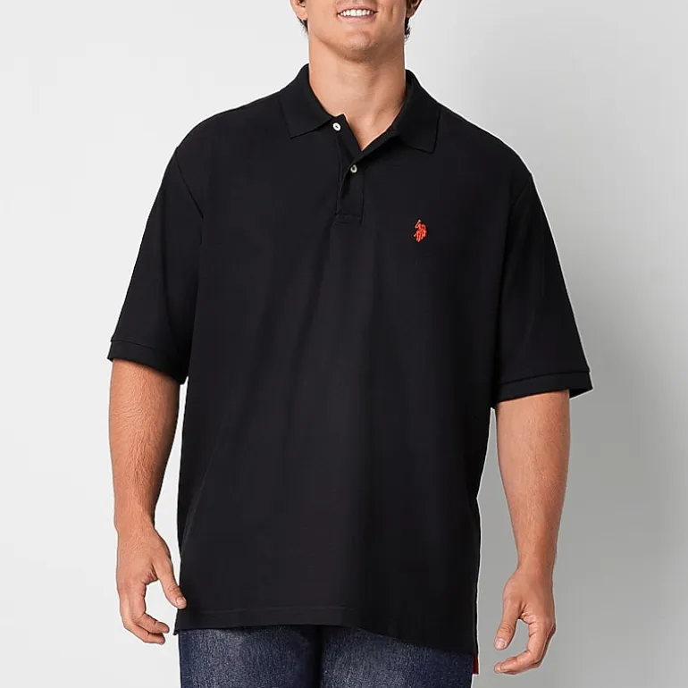 U.S. Polo Assn. Big and Tall Mens Regular Fit Short Sleeve Polo Shirt
