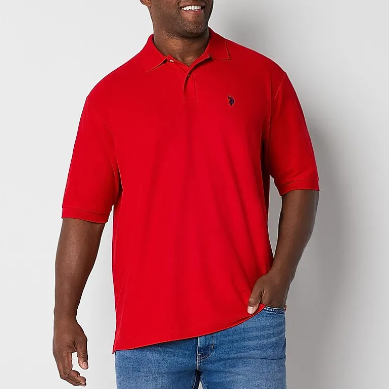 U.S. Polo Assn. Big and Tall Mens Regular Fit Short Sleeve Polo Shirt