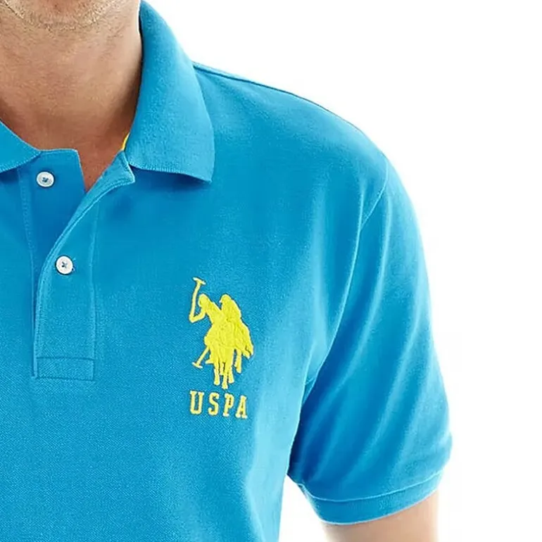 U.S. Polo Assn. Big Pony Pique Mens Regular Fit Short Sleeve Polo Shirt