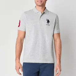 U.S. Polo Assn. Big Pony Pique Mens Regular Fit Short Sleeve Polo Shirt