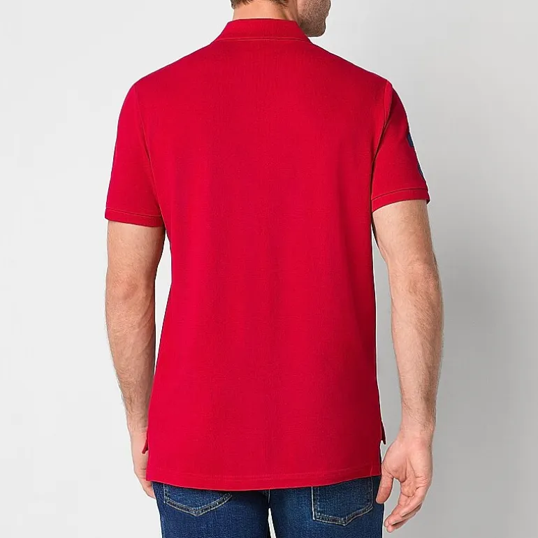 U.S. Polo Assn. Big Pony Pique Mens Regular Fit Short Sleeve Polo Shirt
