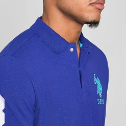 U.S. Polo Assn. Big Pony Pique Mens Regular Fit Short Sleeve Polo Shirt
