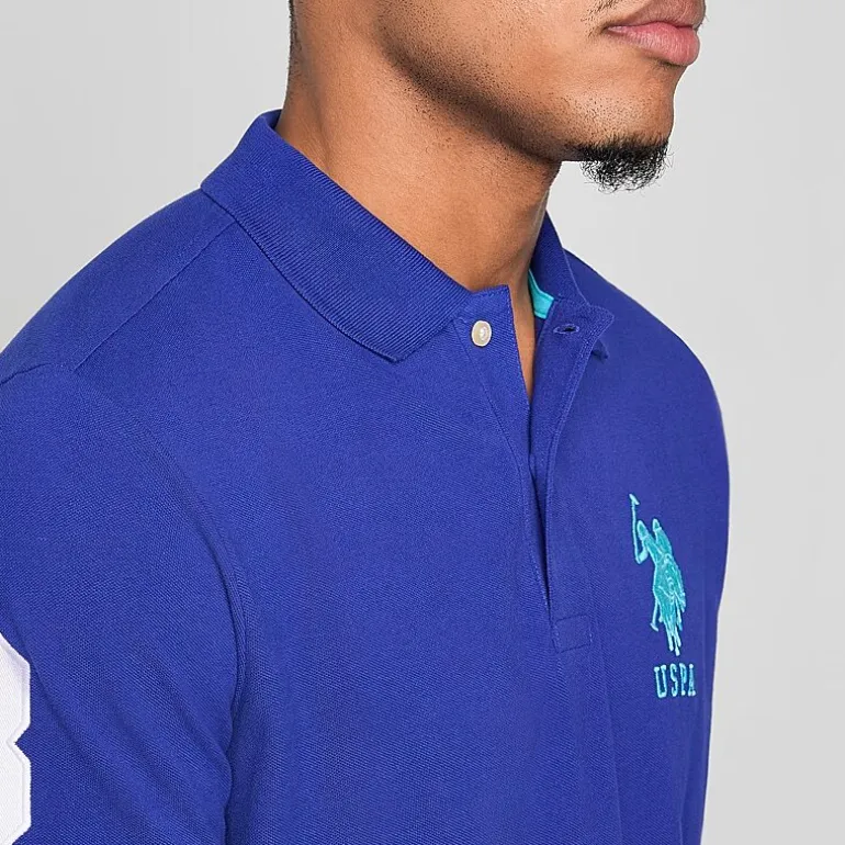 U.S. Polo Assn. Big Pony Pique Mens Regular Fit Short Sleeve Polo Shirt