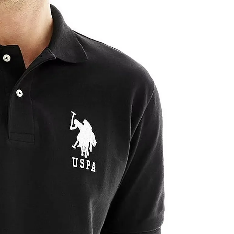 U.S. Polo Assn. Big Pony Pique Mens Regular Fit Short Sleeve Polo Shirt