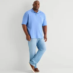 U.S. Polo Assn. Interlock Big and Tall Mens Classic Fit Short Sleeve Polo Shirt