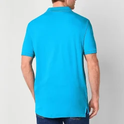 U.S. Polo Assn. Interlock Mens Classic Fit Short Sleeve Polo Shirt