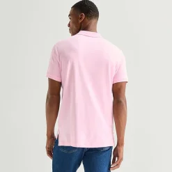 U.S. Polo Assn. Interlock Pique Mens Classic Fit Short Sleeve Polo Shirt