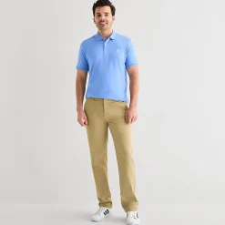 U.S. Polo Assn. Interlock Pique Mens Classic Fit Short Sleeve Polo Shirt