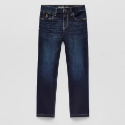 U.S. Polo Assn. Little & Big Kid Boys Stretch Fabric Straight Leg Jean